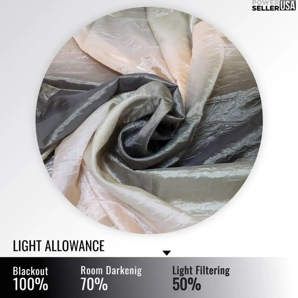 Woven Trends Ombre Curtains, Valances for Windows, Luxurious Scarf Valance,